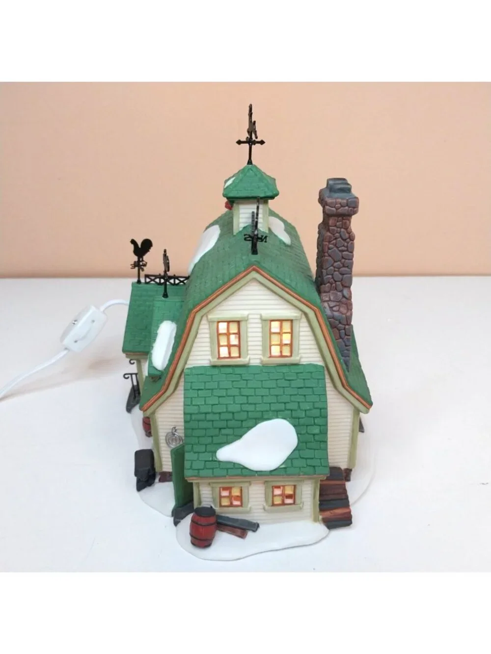 Department 56 New England Van Guilders Ironworks 56577 & Knife Grinder 5649-9